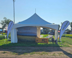 Mustard 21 Booth at Ag in Motion 2024