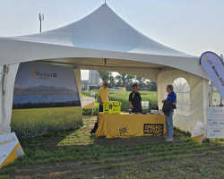 Mustard 21 Booth at Ag In Motion 2025