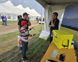 Mustard 21 Booth at Ag In Motion 2025