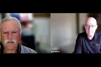 Kevin Hursh interviewing Rick Mitzel